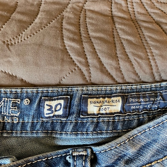 Miss Me Signature Rise boot cut jeans 29x31 - Picture 3 of 9